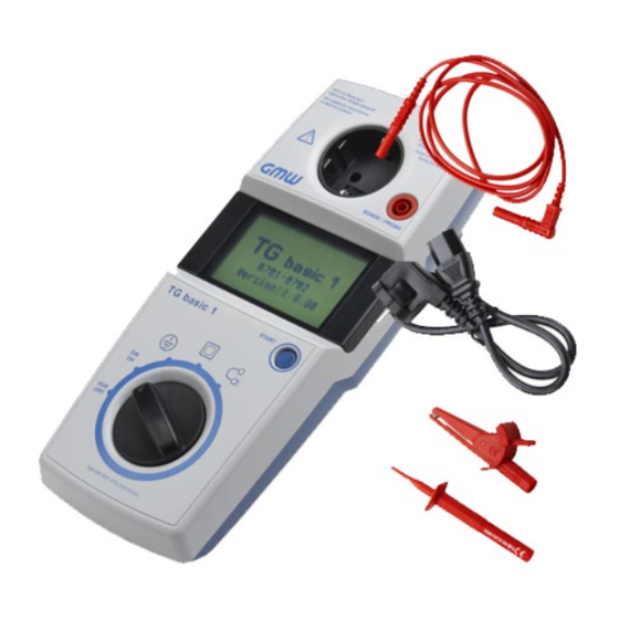 PCE Instruments TG basic 1 Handbücher