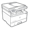 All-in-One-Drucker HP LaserJet Pro 4102dwe-Serie Referenzhandbuch