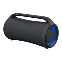 Sony SRS-XG500 Bedienungsanleitung