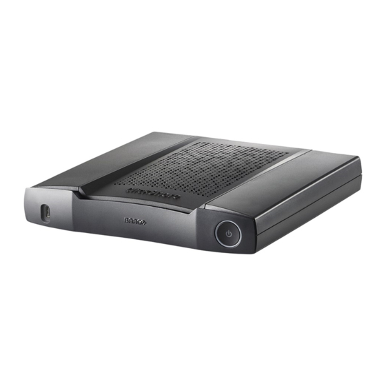 Barco CX-50 Gen2 Handbücher