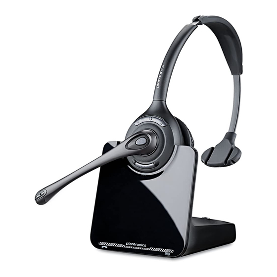 Plantronics CS520A Handbücher
