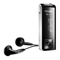 Philips GoGear SA1345 Bedienungsanleitung