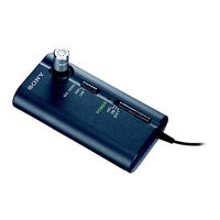 Sony ECM-CR120 Bedienungsanleitung