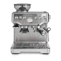 Sage the Barista Express Kurzanleitung