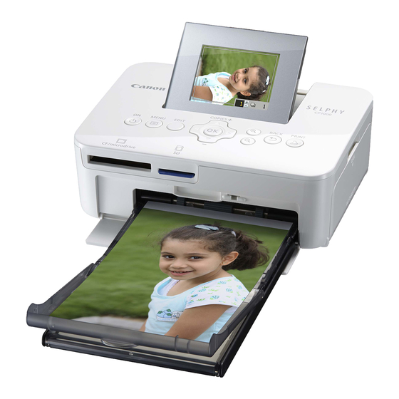 Canon SELPHY CP1000 Handbücher