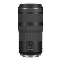 Canon RF 100-400mm F5.6-8 IS USM Bedienungsanleitung