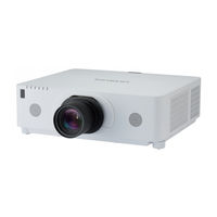 Hitachi CP-WU 8700 Benutzerhandbuch