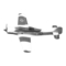 Flugzeugmodellen GRAUPNER FOCKE WULF 190 D Anleitung