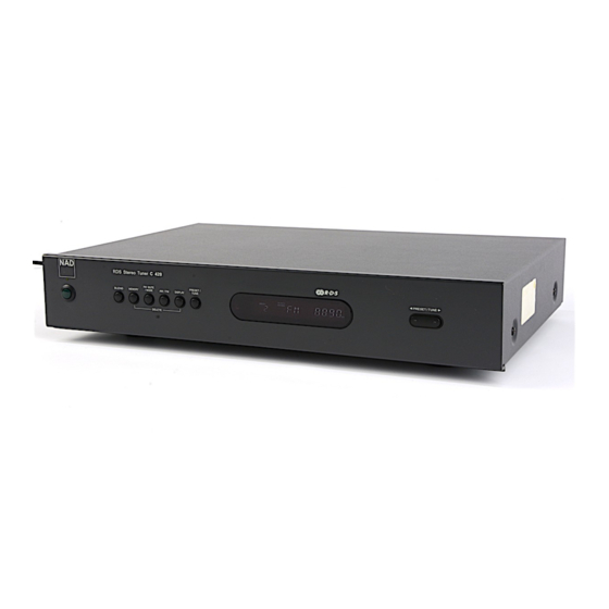 NAD c 420 Handbücher