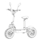 Elektro-Scooter Miweba EFLUX VISION X2 HUB Original Bedienungsanleitung
