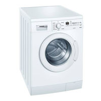 Siemens iQ 300 varioPerfect WM14E3G7 Gebrauchsanleitung