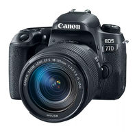 Canon EOS 77D Bedienungsanleitung