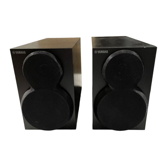 Yamaha NS-BP101 Handbücher