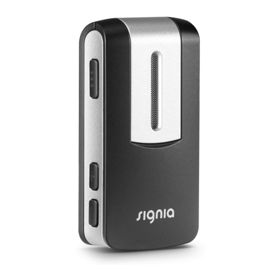 signia StreamLine Mic Handbücher