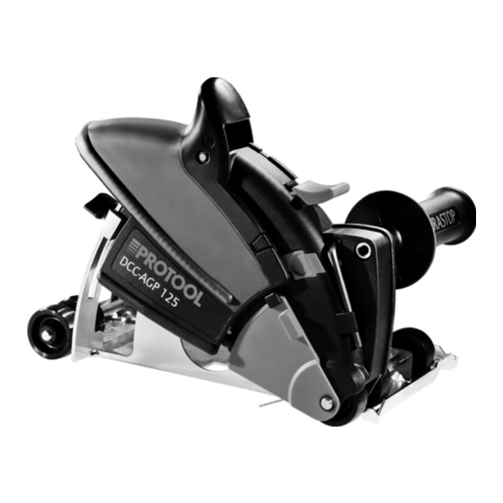 Protool DCC-AGP 125 Handbücher