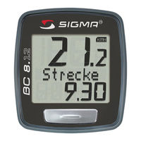 Sigma BC 5.12 ATS Schnellstart Handbuch