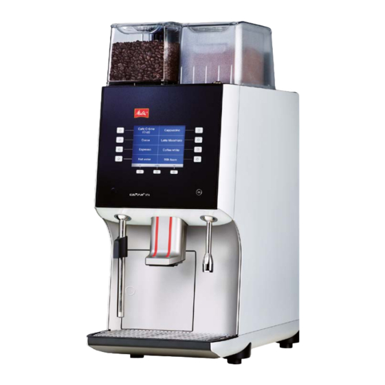 Melitta Cafina XT4 Handbücher