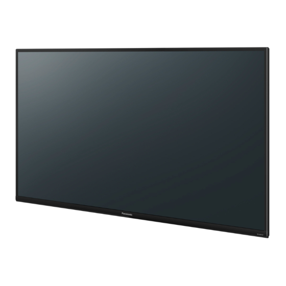 Panasonic TH-42LFE7E Handbücher