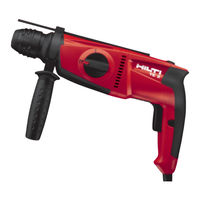 Hilti TE 2 Bedienungsanleitung