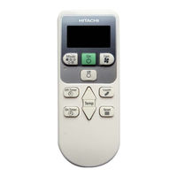 Hitachi PC-AWR Installations- Und Betriebshandbuch