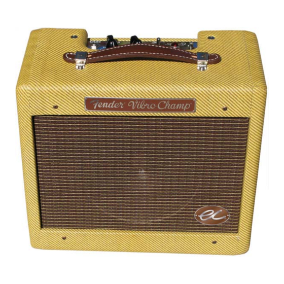 Fender EC Vibro-Champ Handbücher