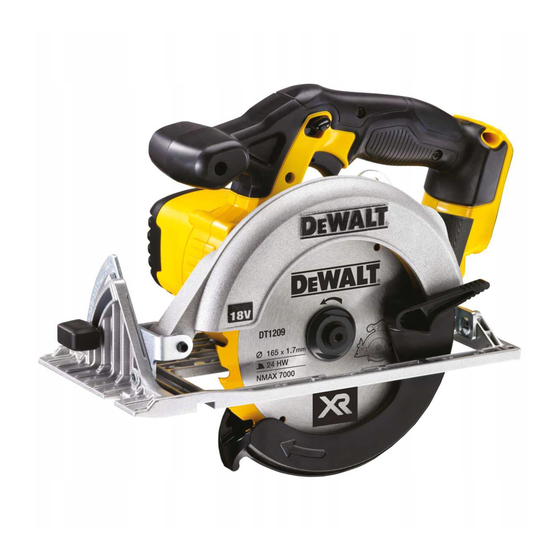 DeWalt DCS391NT Handbücher