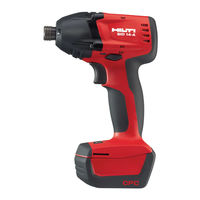 Hilti SIW 22-A Original Bedienungsanleitung
