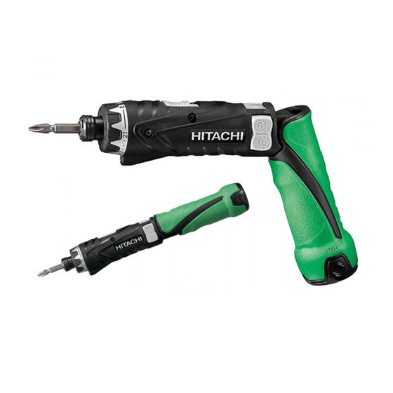 Hitachi DB 3DL2 Handbücher
