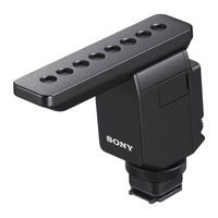 Sony ECM-B1M Hilfe