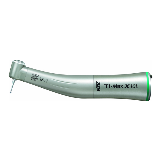 NSK Ti-Max X 10L Handbücher
