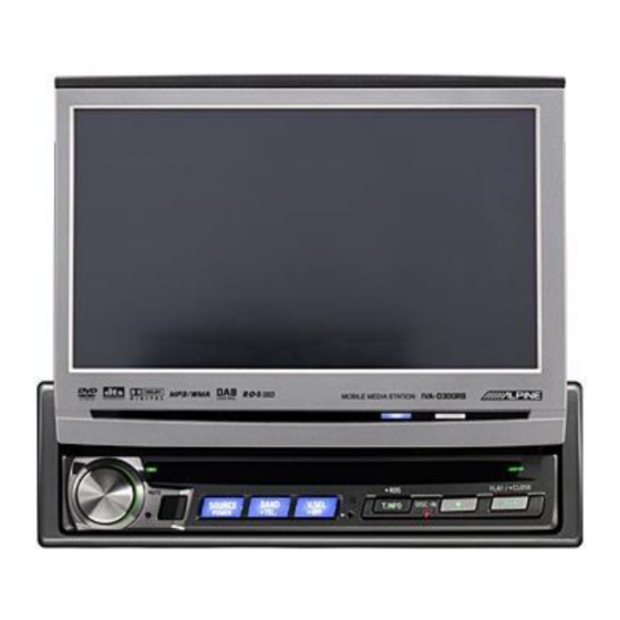 Alpine IVA-D300R Handbücher