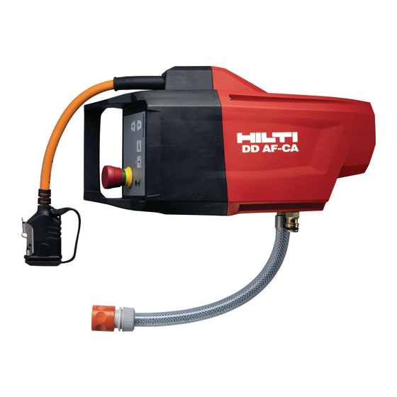 Hilti DD AF-CA Handbücher