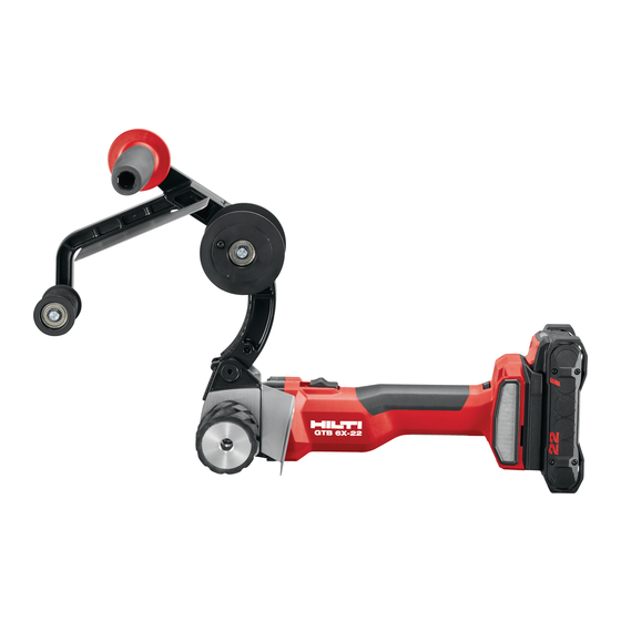 Hilti NURON GTB 6X-22 Handbücher