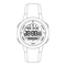 Uhren Krontaler SW 1511-01 M Bedienungsanleitung