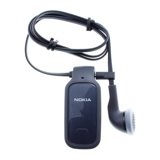 Nokia NOKIA BH-106 Handbücher
