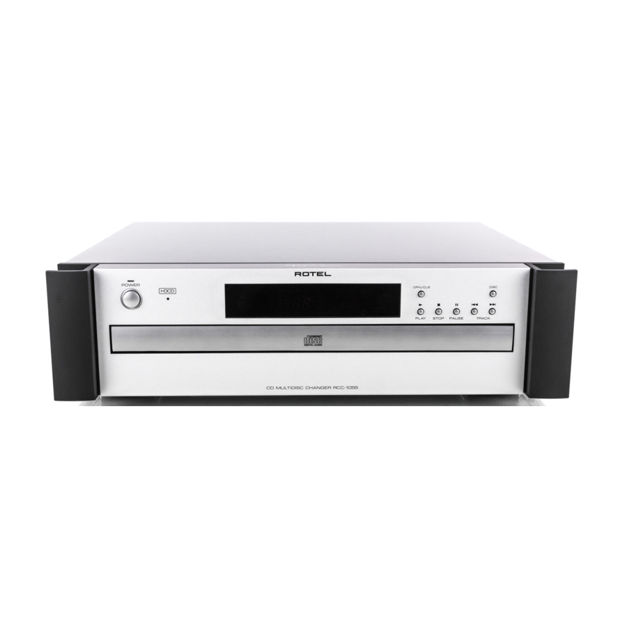 Rotel RCC-1055 Handbücher