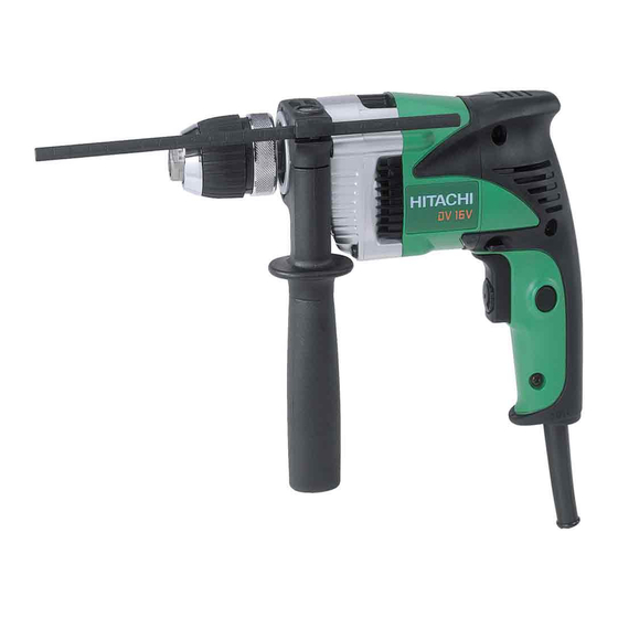 Hitachi DV 16V Handbücher