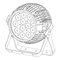 Lichtanlage EuroLite LED IP PAR 12x12W HCL Bedienungsanleitung
