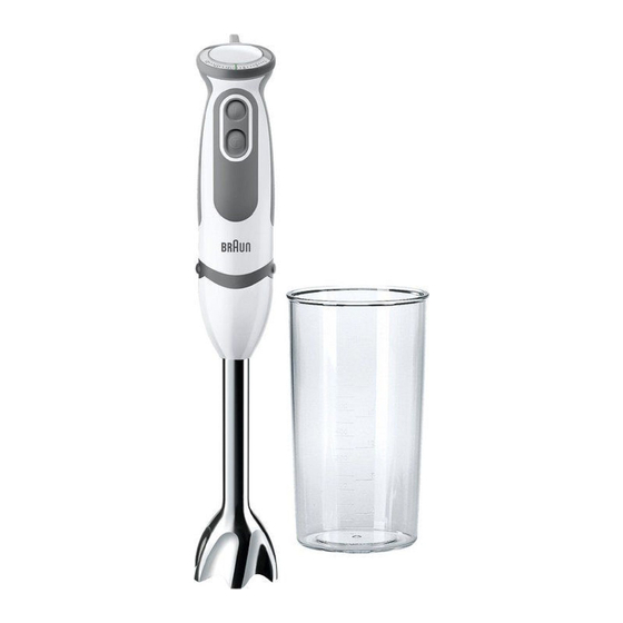 Braun Multiquick 5 Vario Handbücher