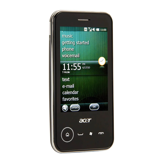 Acer P400 Handbücher