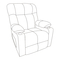 Möbel HOMCOM 713-152V90 Montageanleitung