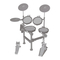 Schlagzeug Roland TD-1KPX V-Drums Portable Bedienungsanleitung