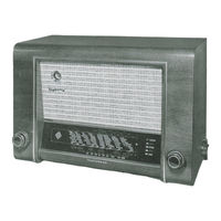 Telefunken Rhytmus 52 Bedienungsanleitung