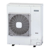 Hitachi RAS-6HVRC2E Installations- Und Betriebshandbuch