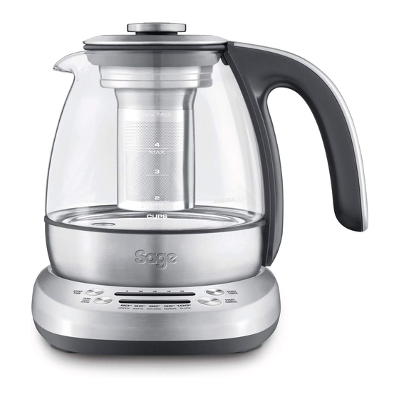 Sage Smart Tea Infuser Compact Handbücher