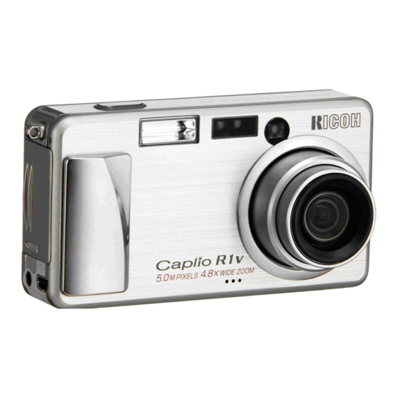 Ricoh Caplio R1v Handbücher