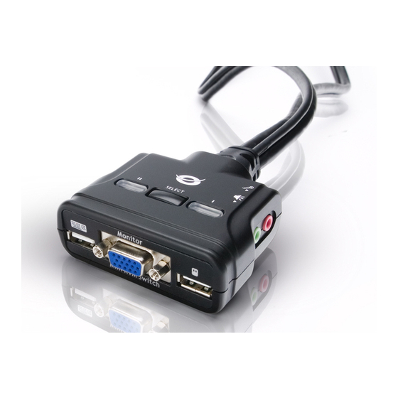 Conceptronic CKVM2UM Handbücher