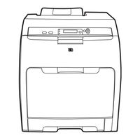 HP Color LaserJet CP3505 Leitfaden Zur Inbetriebnahme