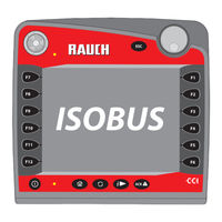 Rauch AXIS ISOBUS 30.1 Betriebsanleitung