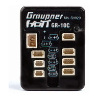 Graupner GR-10C HoTT Anleitung